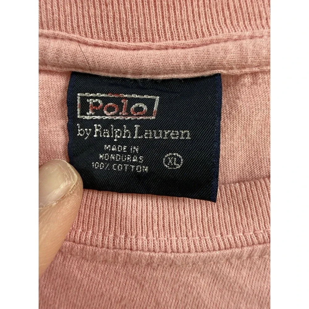 Man's Shirts & Tops Polo Ralph Lauren Classic Fit Jersey Crewneck T-Shirt XL - Picture 8 of 10